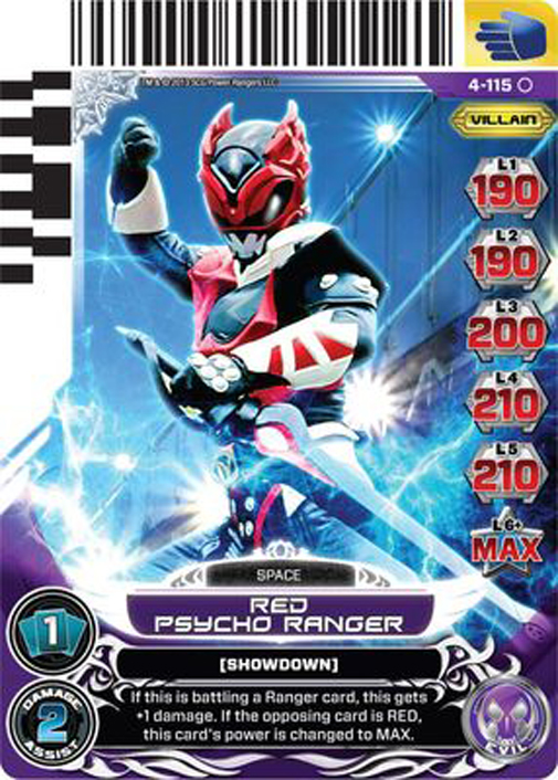 Red Psycho Ranger 115